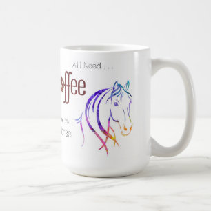Coffee and my Horse - Horse Mum - Equestrian Mug
