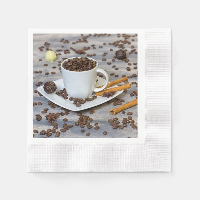 Coffee and spices napkin (Front)