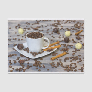 Coffee and spices tissue paper