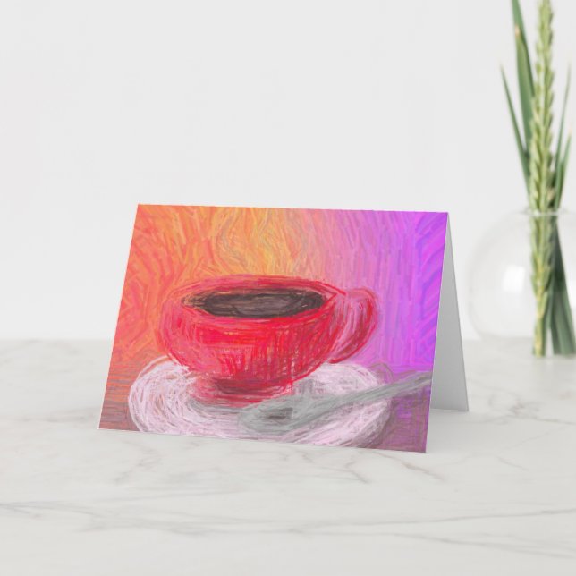 Coffee and Spirits Card (Front)