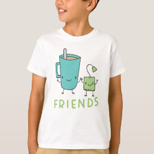 Coffee and Tea Bag Best Friend T-Shirt