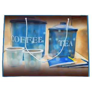 Coffee And Tea Picture Gift Bag