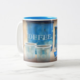Coffee And Tea Picture Mug