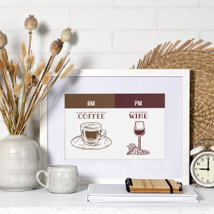 Coffee and Wine Canvas Print