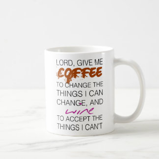 Coffee and Wine Coffee Mug
