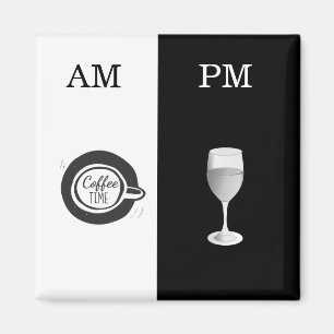 Coffee And Wine Magnet