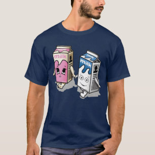 Coffee andV Milk funny T-Shirt