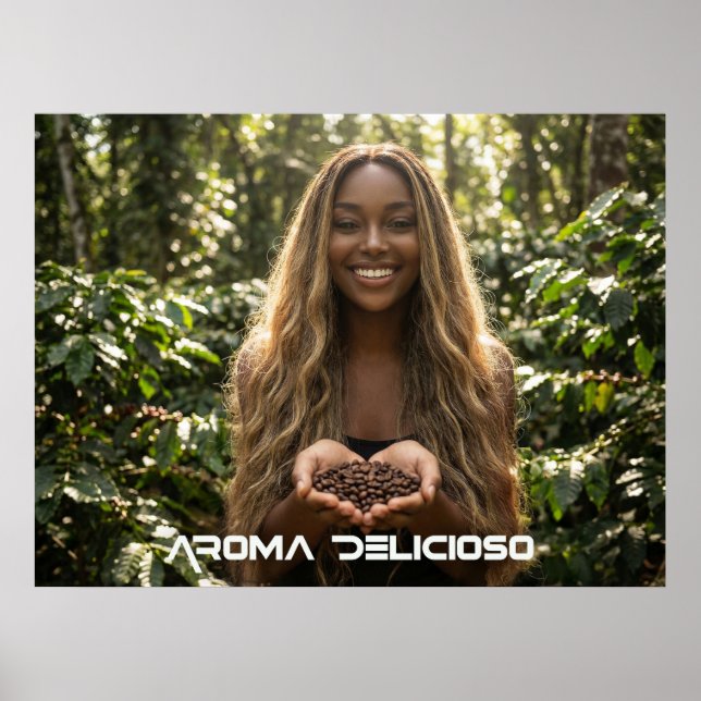 COFFEE - AROMA DELICIOSO POSTER (Front)