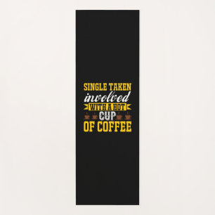 Coffee Art A Hot Cup Of Coffee Yoga Mat