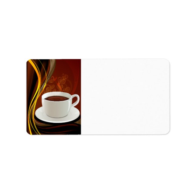 Coffee Art Cafe Label (Front)