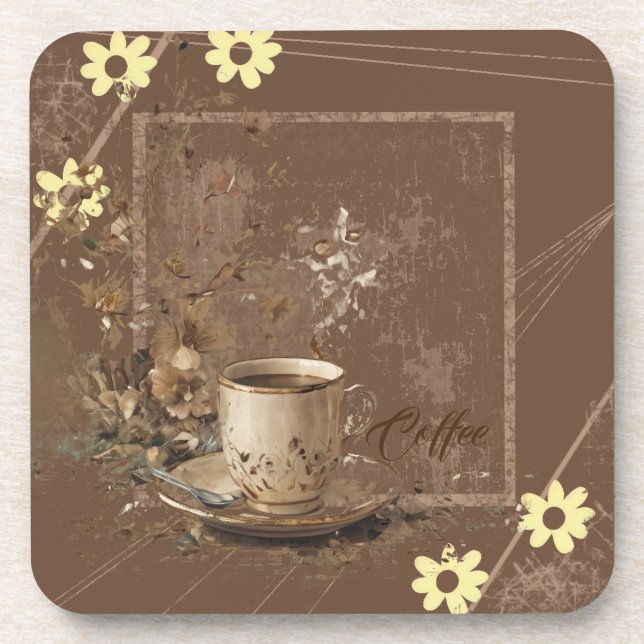 Coffee Art Coaster (Front)