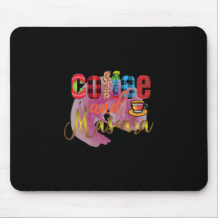 Coffee Art Coffee And Mascara Mouse Mat