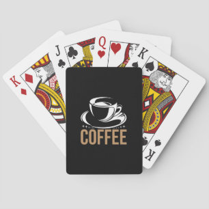 Coffee Art Coffee Playing Cards