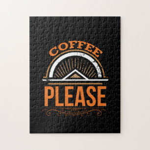 Coffee Art Coffee Please Jigsaw Puzzle
