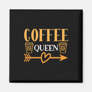 Coffee Art Coffee Queen Magnet