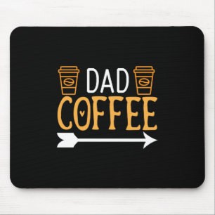 Coffee Art Dad Coffee Mouse Mat
