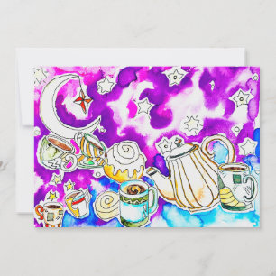 Coffee Art Holiday Card