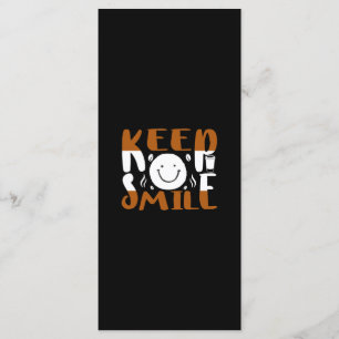 Coffee Art Keep Smile Menu