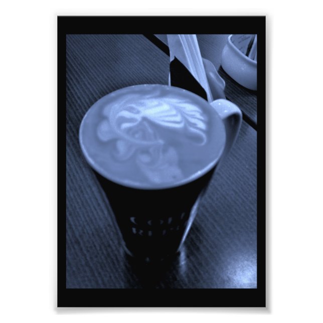Coffee Art Photo Print (Front)