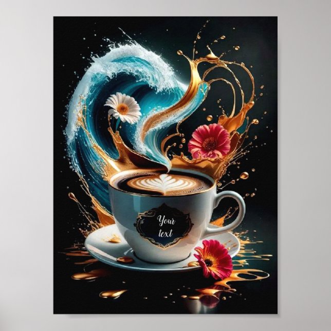 Coffee art poster (Front)