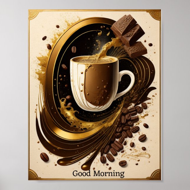 Coffee Art Poster (Front)