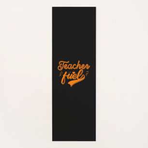 Coffee Art Teacher Fuel Yoga Mat