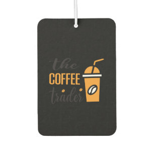 Coffee Art The Coffee Trader Car Air Freshener