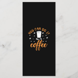 Coffee Art You Can Do It Coffee Menu