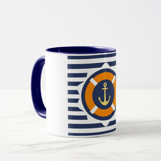 Coffee At Anchor Mug (Front Left)