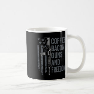 Coffee Bacon Guns &amp; Freedom - Bbq Grill Pro Gu Mug