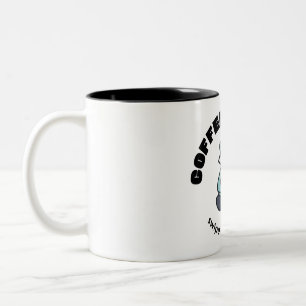 Coffee Badger Two-Tone Coffee Mug