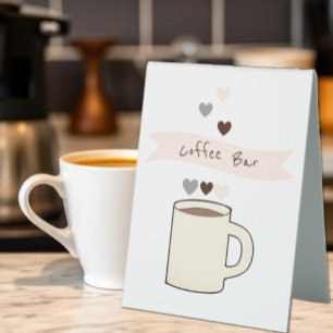 Coffee Bar Bridal Shower