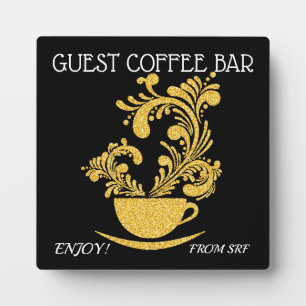 Coffee Bar Plaque