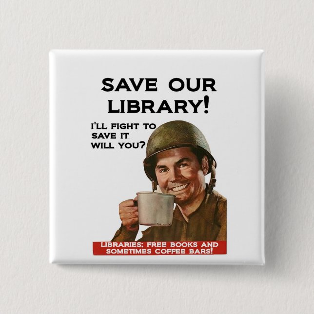 Coffee bar square badge (Front)