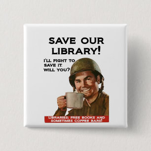 Coffee bar square badge