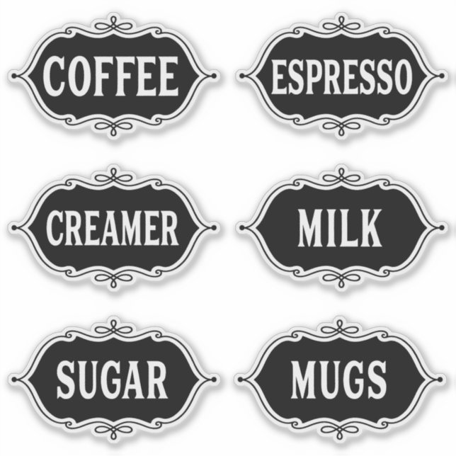 Coffee Bar Sticker (Front)