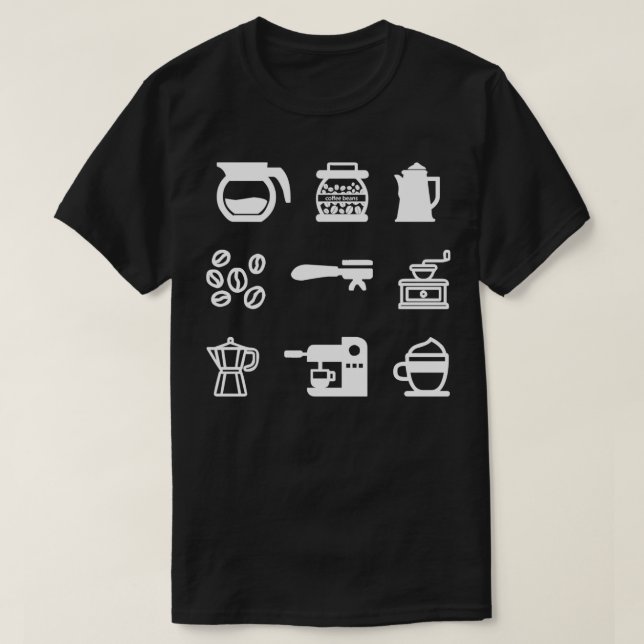 Coffee Barista 4 T-Shirt (Design Front)
