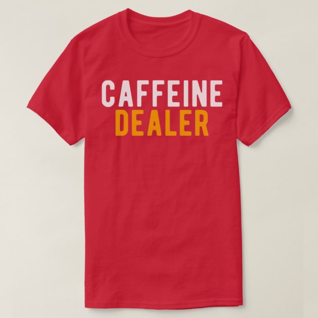 Coffee Barista Latte Cappuccino T-Shirt (Design Front)