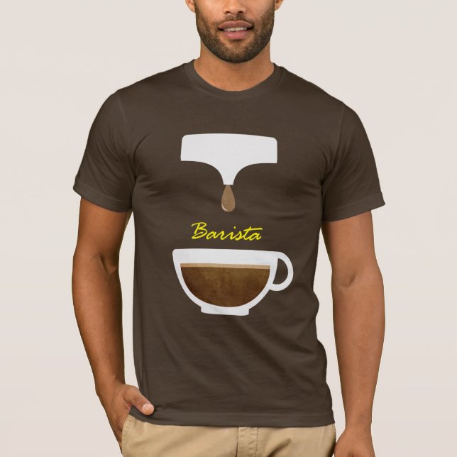 coffee barista t-shirts (Front)