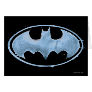 Coffee Bat Symbol - Blue