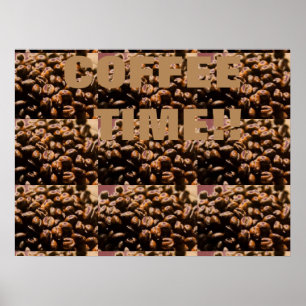 COFFEE BEAN ART POSTER