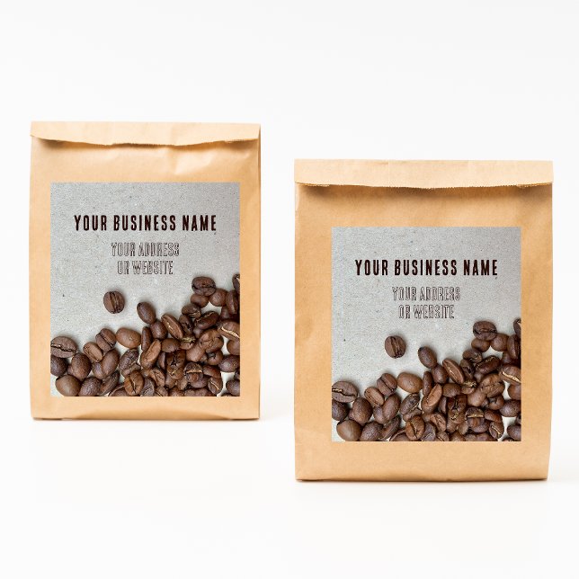 Coffee Bean Bag Label (Creator Uploaded)