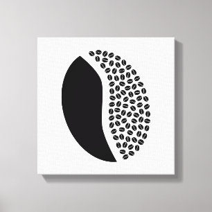 coffee bean beans canvas print