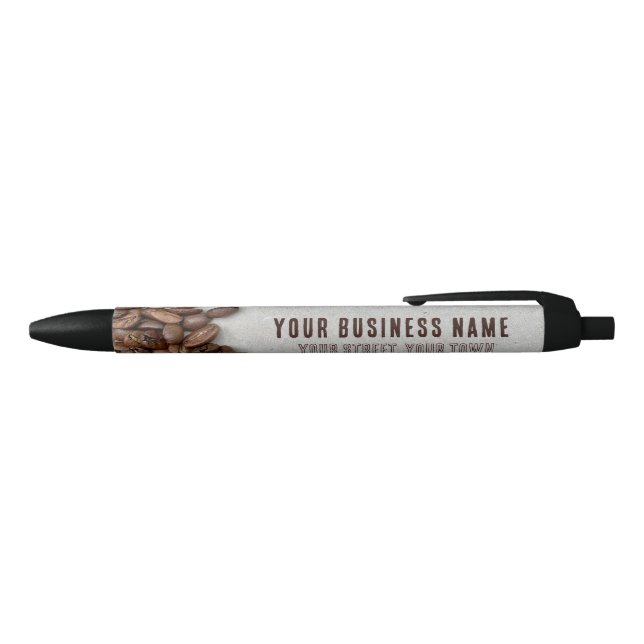 Coffee Bean Black Ink Pen (Top)