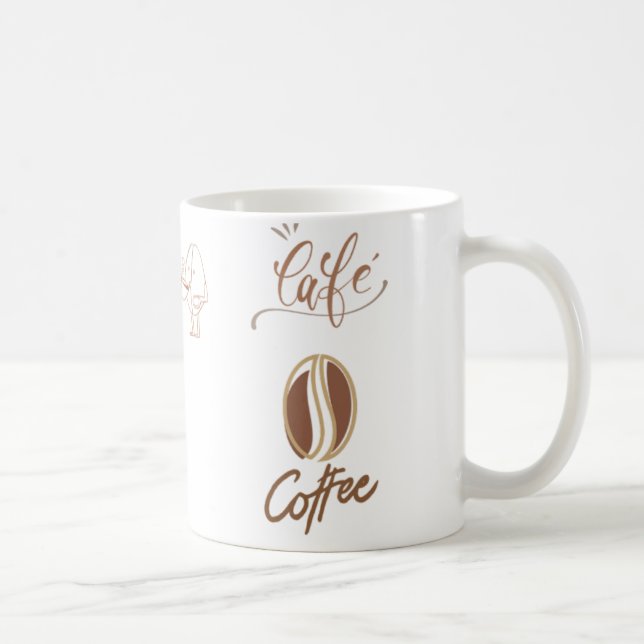  Coffee Bean Bliss Mug (Right)