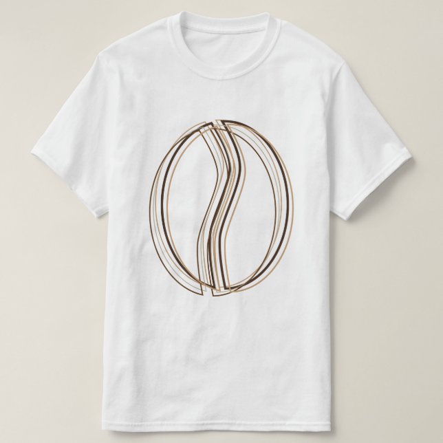 coffee bean blur T-Shirt (Design Front)