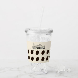 Coffee Bean Branded Business Professional  Acrylic Tumbler