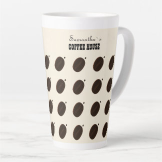 Coffee Bean Branded Business Professional Latte Mug