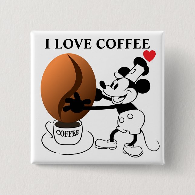 Coffee Bean Button (Front)