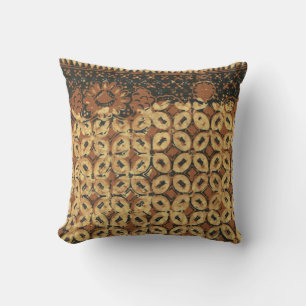 Coffee Bean Earthy Boho Rustic Cushion